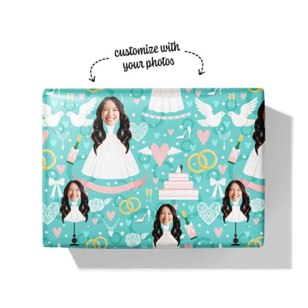 Gift Wrap Ideas for Bridal Shower Box
