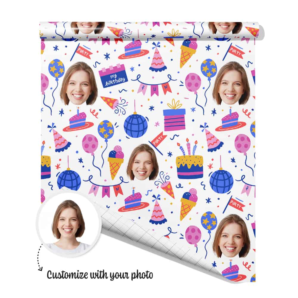 Gift Wrapping Paper Birthday