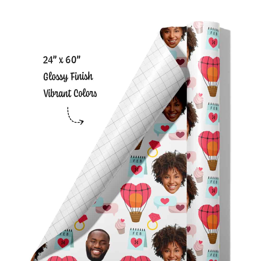 Love Wrapping Paper Roll