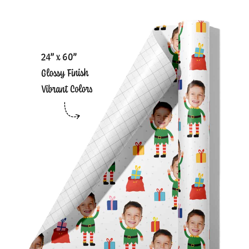Personalized Wrapping Paper Christmas Roll