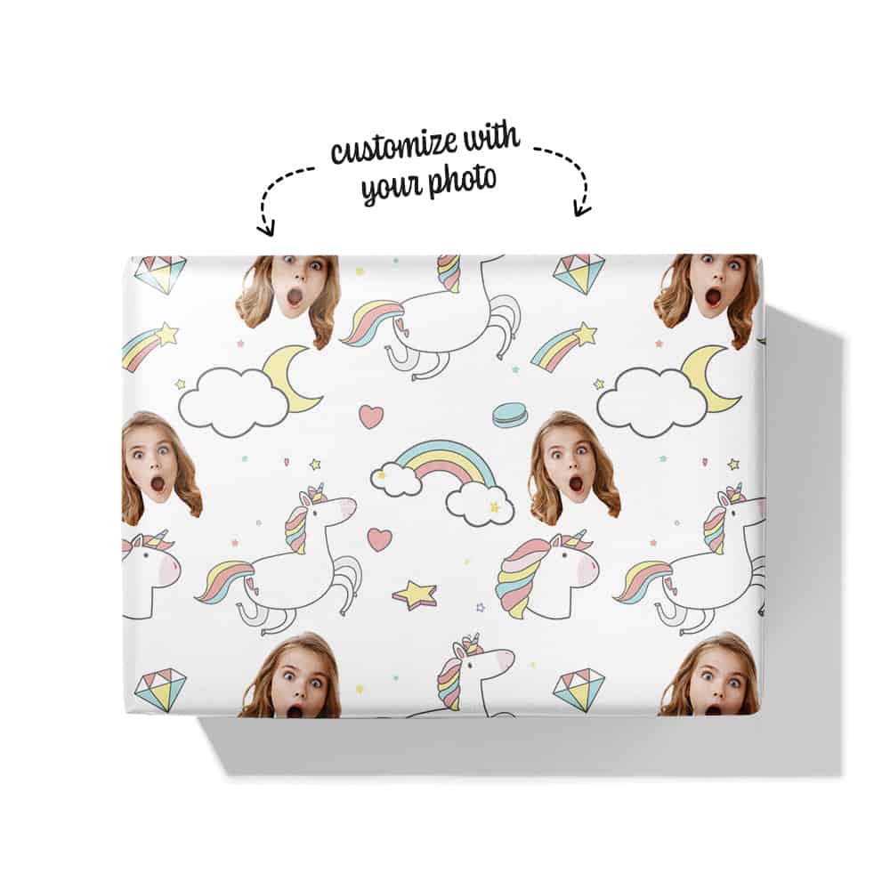 Unicorn Gift Wrap Box