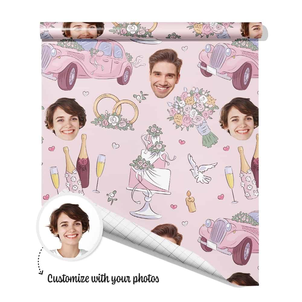 Wedding Gift Wrapping Paper