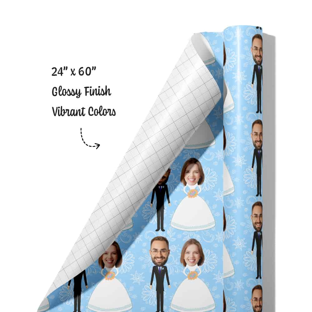 Wedding Giftwrap Roll