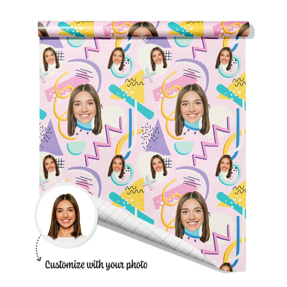 Wrapping Paper With Face