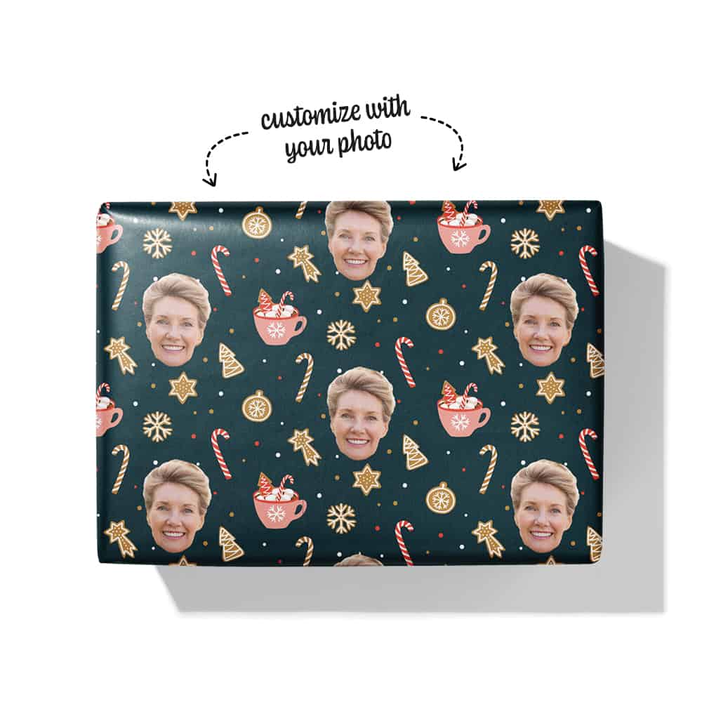 Wrapping Paper for Christmas Box