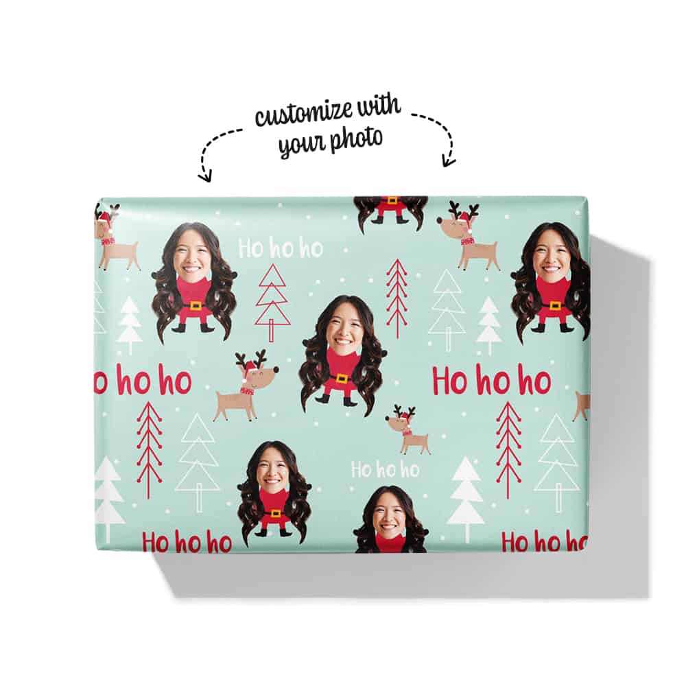 Christmas Wrapping Paper Box