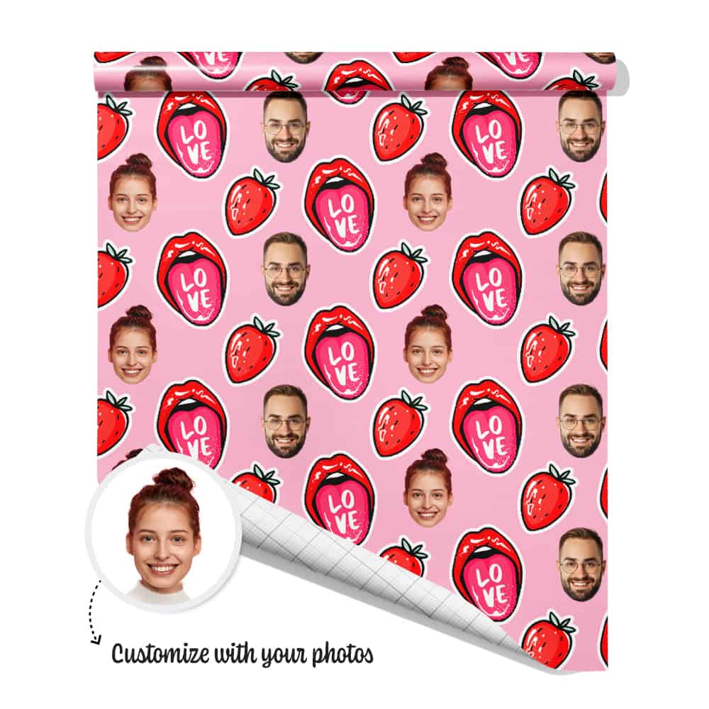 Tongue Wrapping Paper