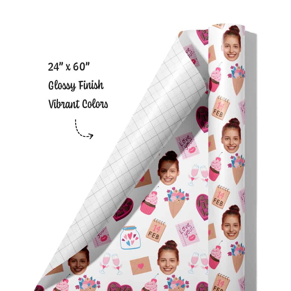 Chocolate Wrapping Paper Roll