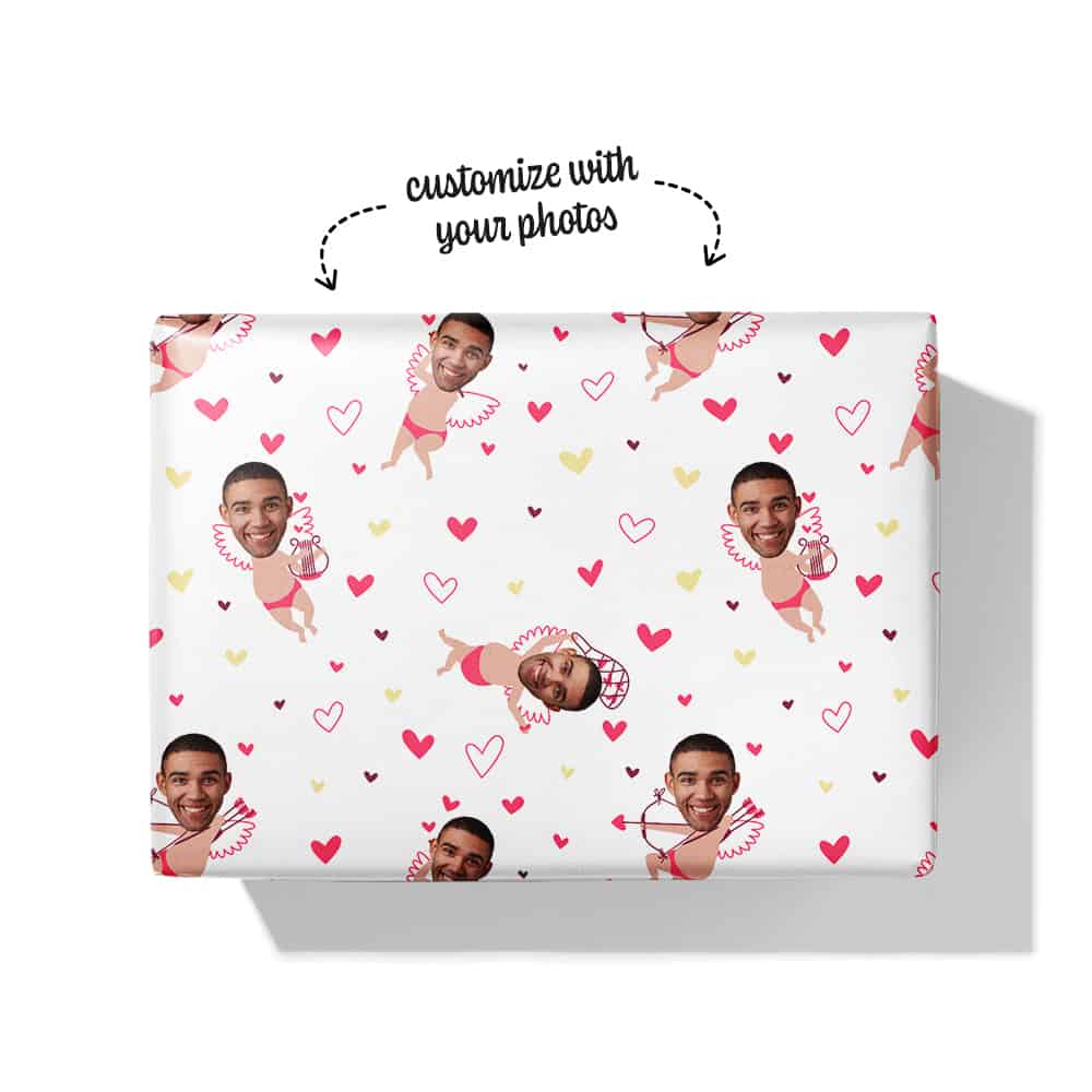 Cupid Wrapping Paper Box