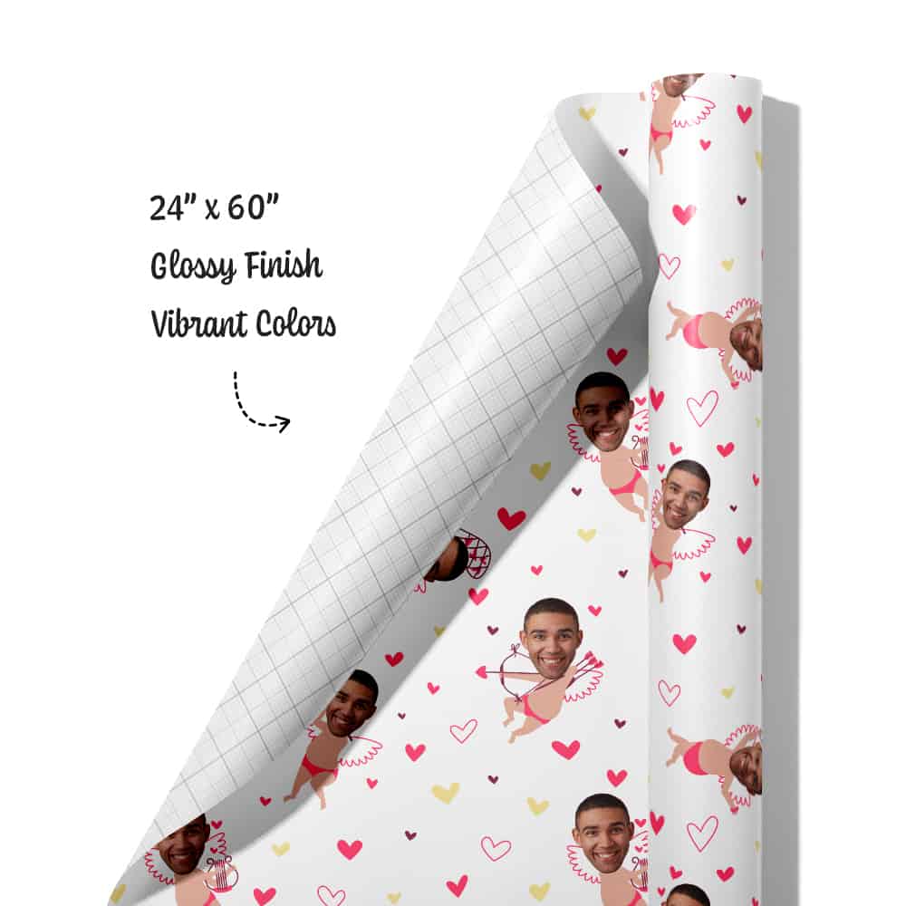 Cupid Wrapping Paper Roll