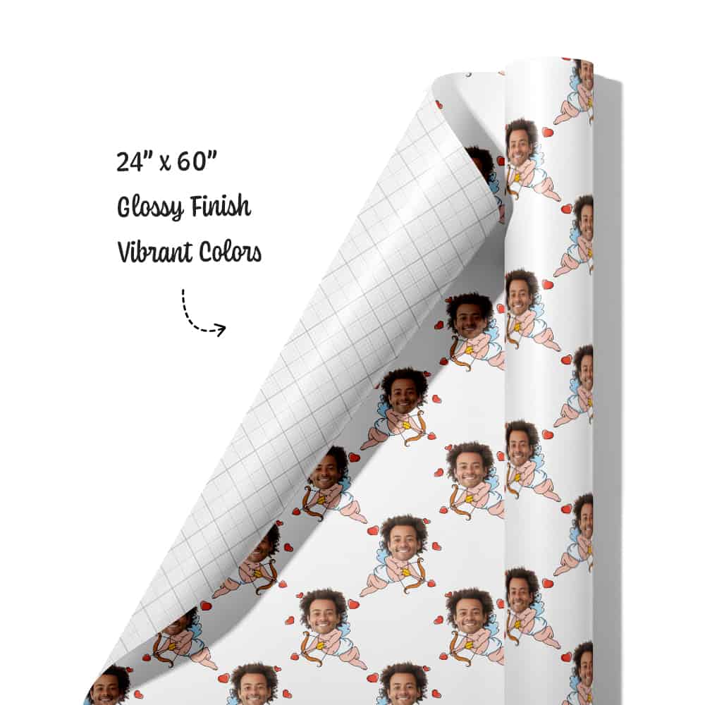 Custom Printed Gift Wrap Roll