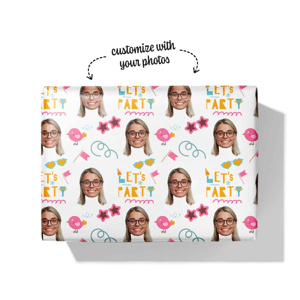 Face Wrapping Paper Box