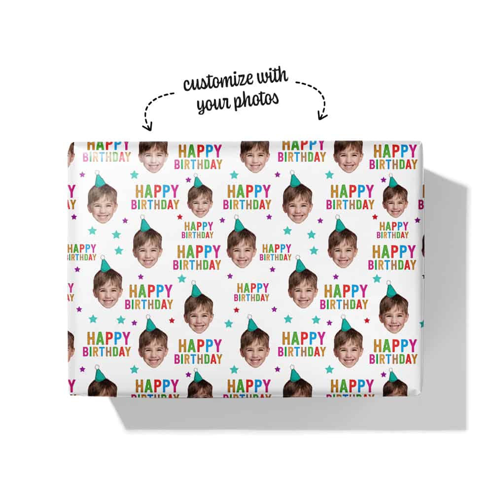 Happy Birthday Gift Wrap Box