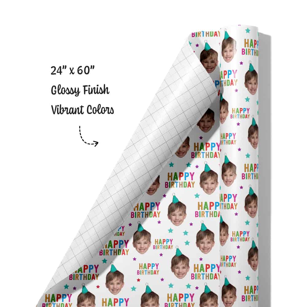 Happy Birthday Gift Wrap Roll