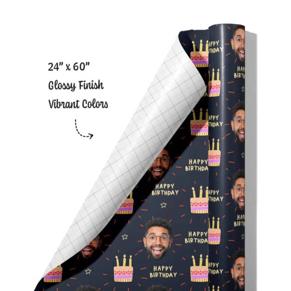 Happy Birthday Wrapping Paper Roll