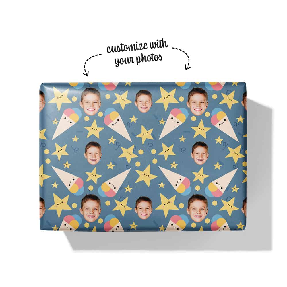 Ice Cream Wrapping Paper Box