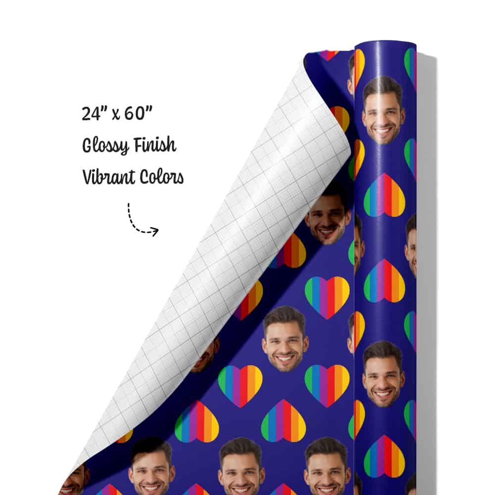 Love Rainbow Heart Roll