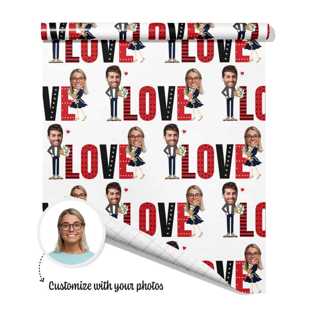 Personalized Gift Wrap Paper