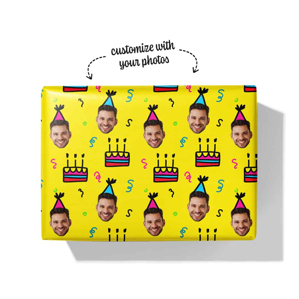Photo Wrapping Paper Box