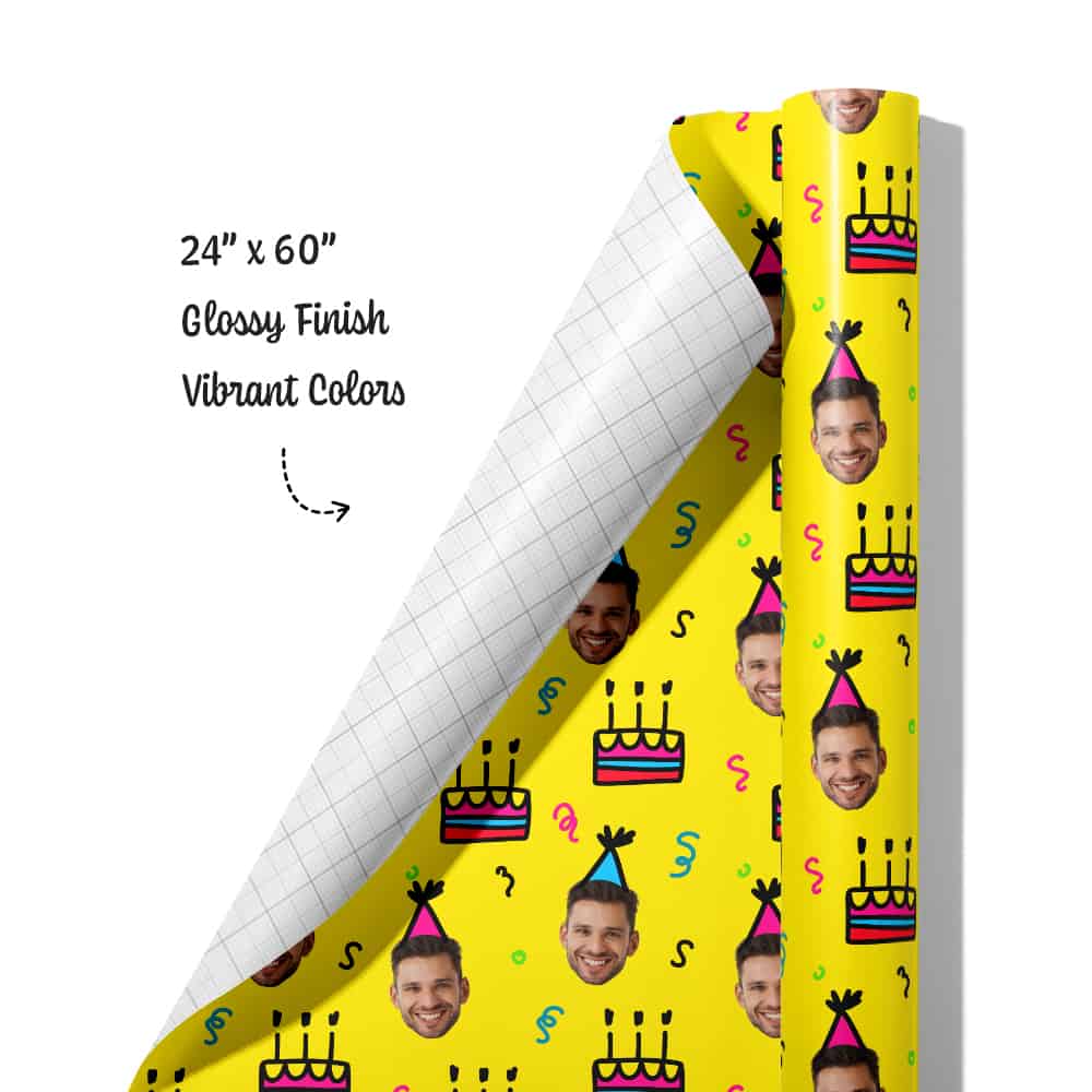 Photo Wrapping Paper Roll