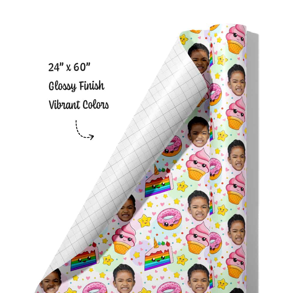 Picture Wrapping Paper Roll