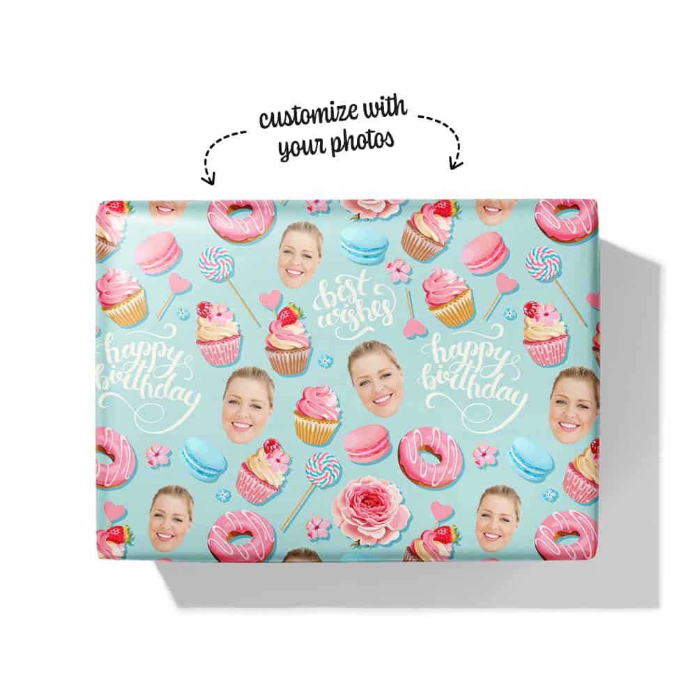 Pretty Wrapping Paper Box