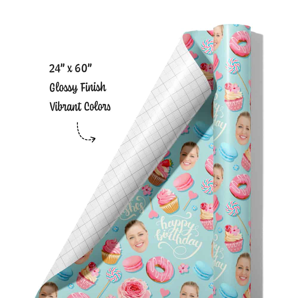 Pretty Wrapping Paper Roll