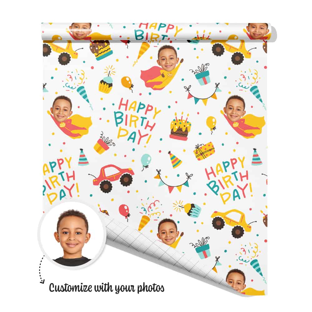 Superhero Wrapping Paper