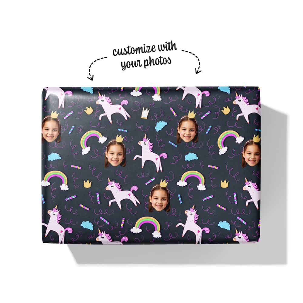 Unicorn Gift Wrapping Paper Box
