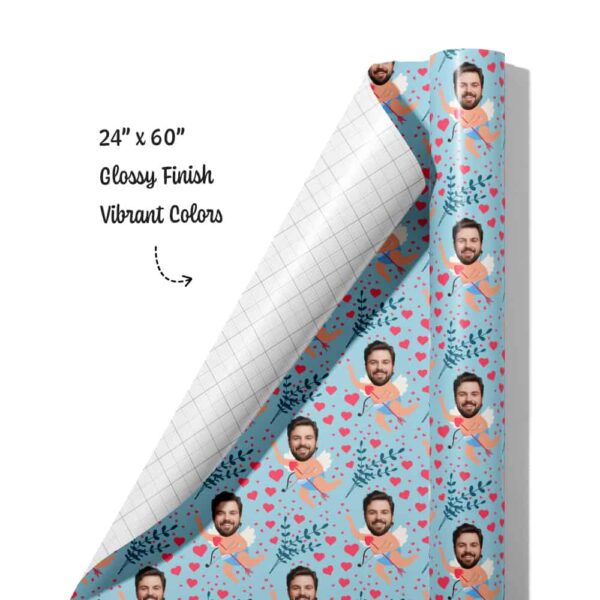 Valentine's Day Gift Wrap Roll