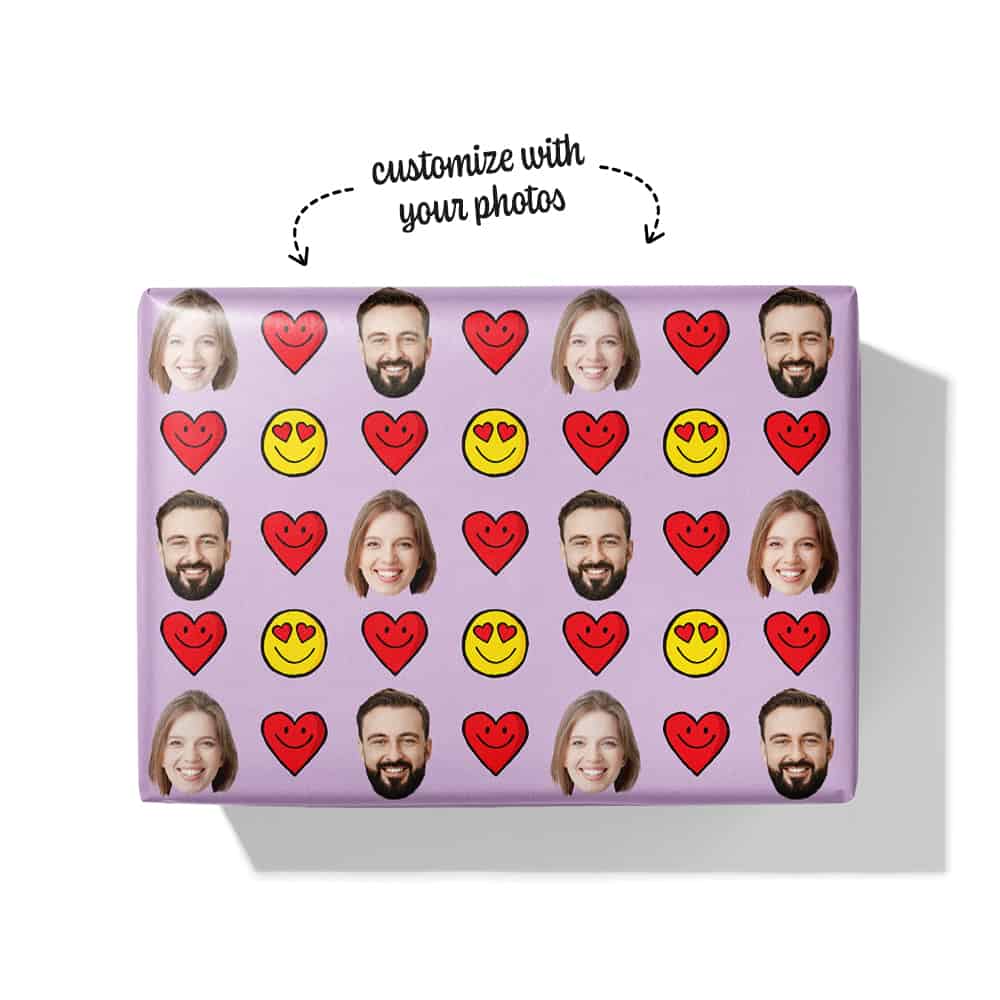 Valentine's Day Wrapping Paper Box