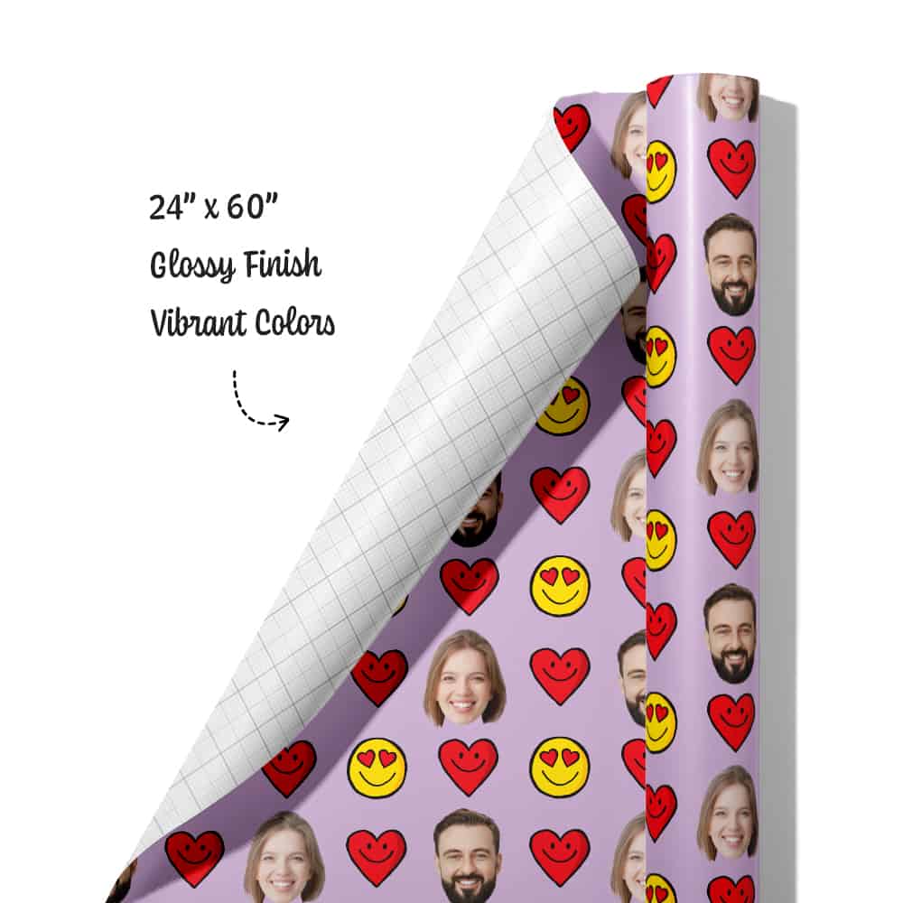 Valentine's Day Wrapping Paper Roll