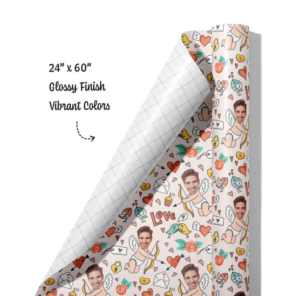 Valentines Day Wrapping Roll