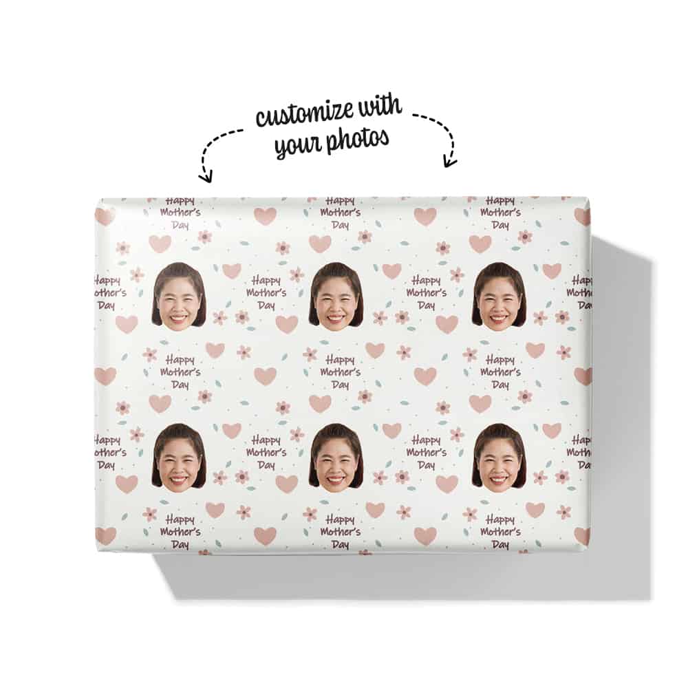 Happy Mothers Day Wrapping Paper Box