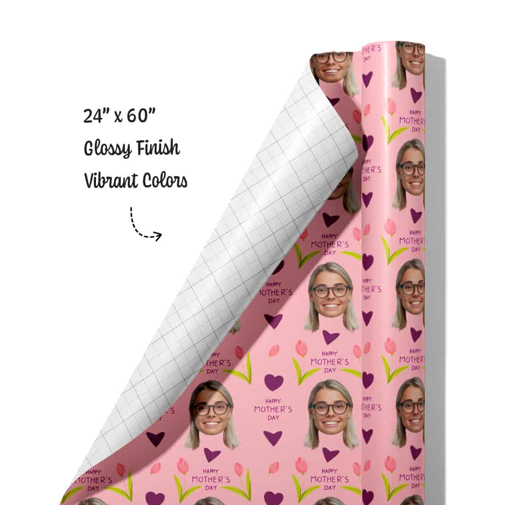 Mothers Day Wrapping Paper Roll