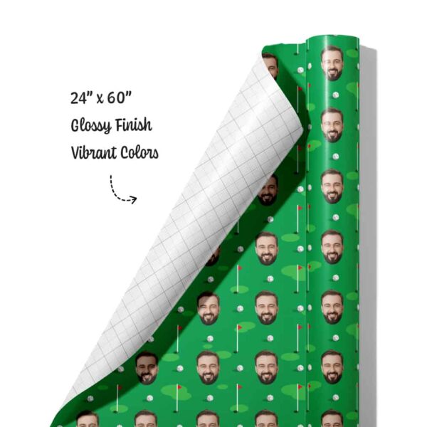 custom golf gift roll