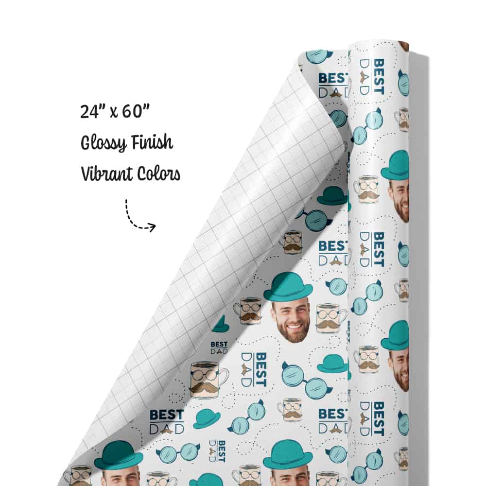 fathers day gift wrap roll
