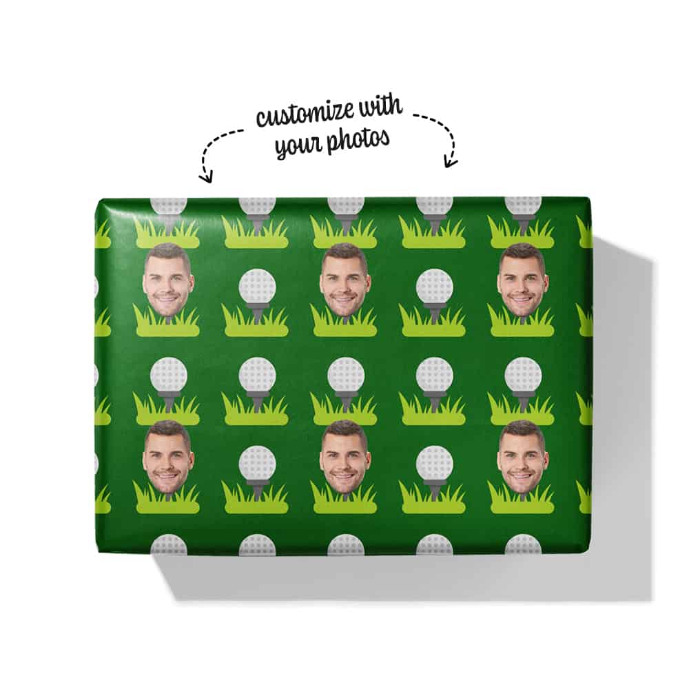 golf wrapping paper box
