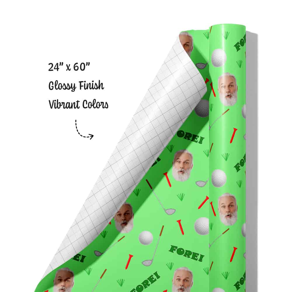 personalised golf gifts roll