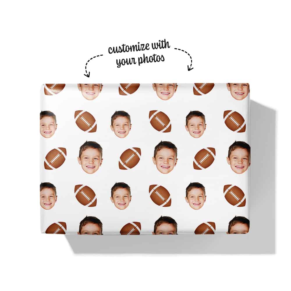 personalized football gift box