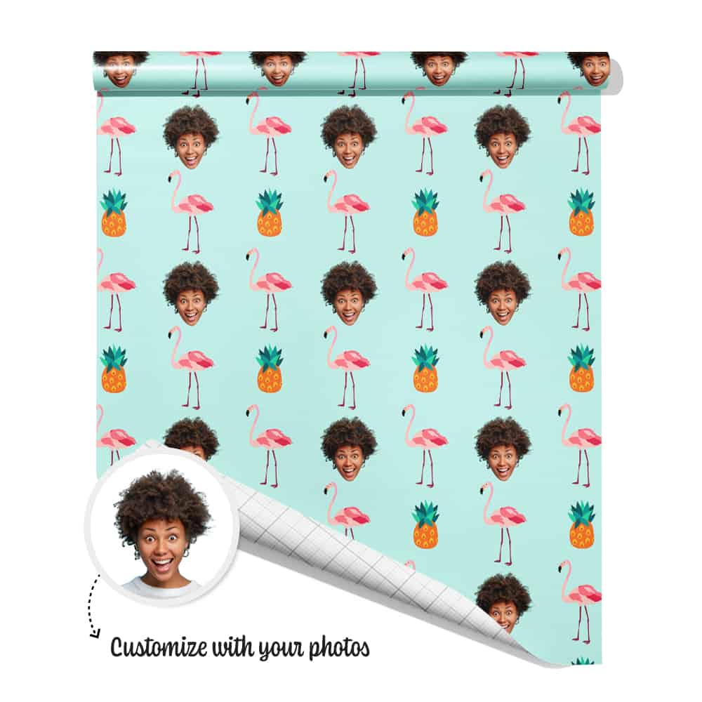 pineapple wrapping paper