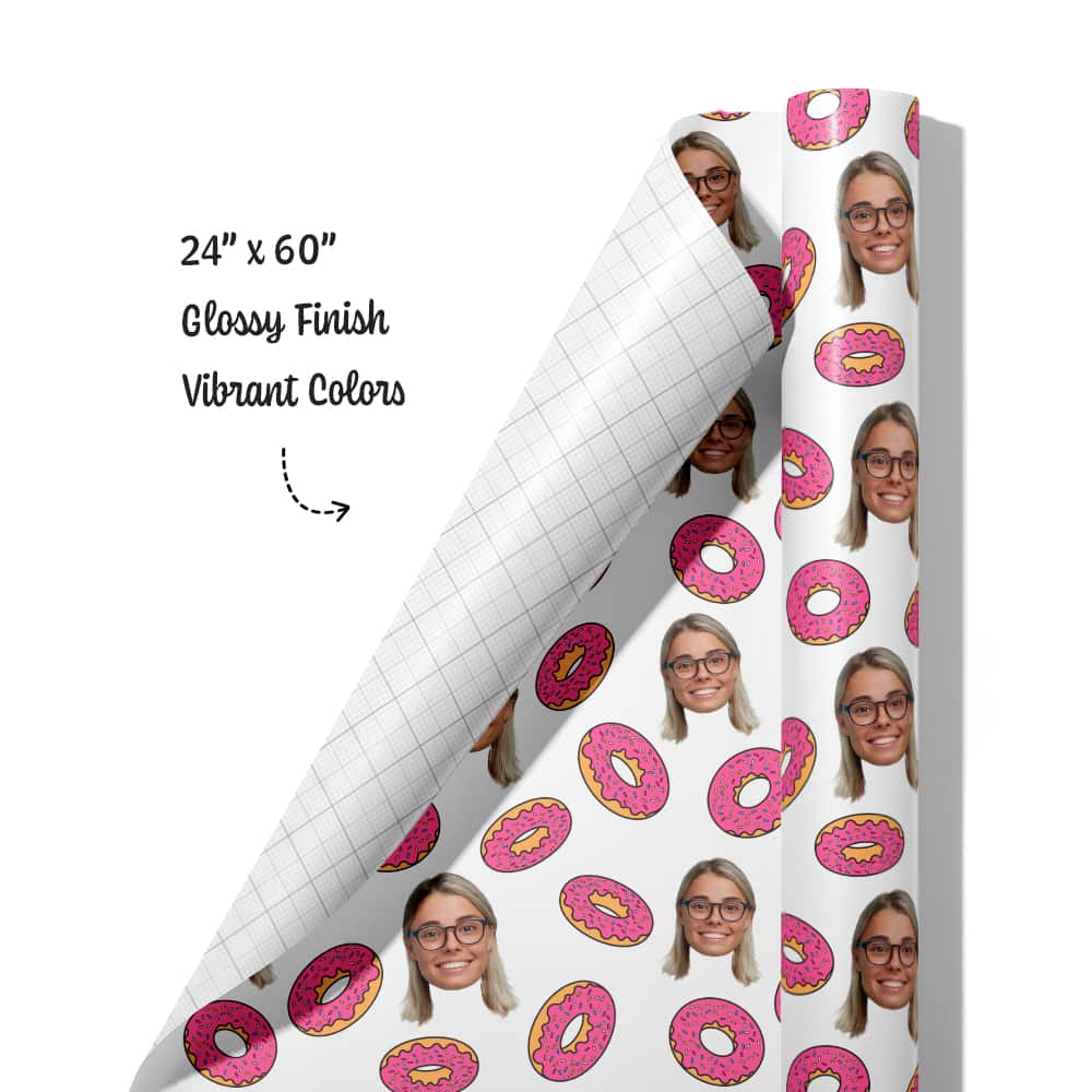 donut wrapping paper roll