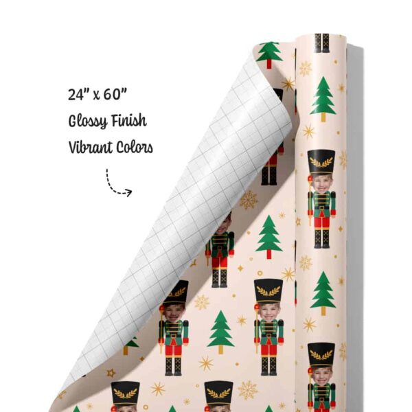 nutcracker wrapping paper roll