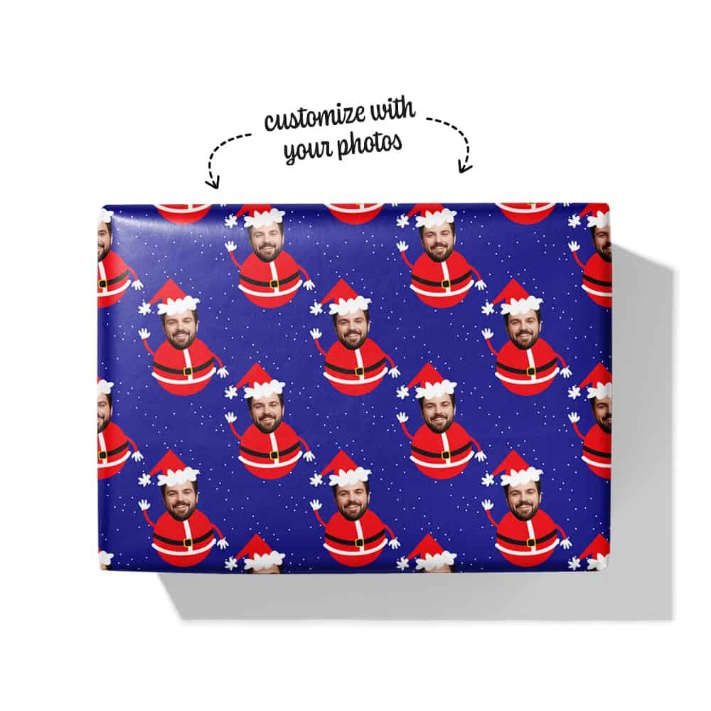 santa ornaments box